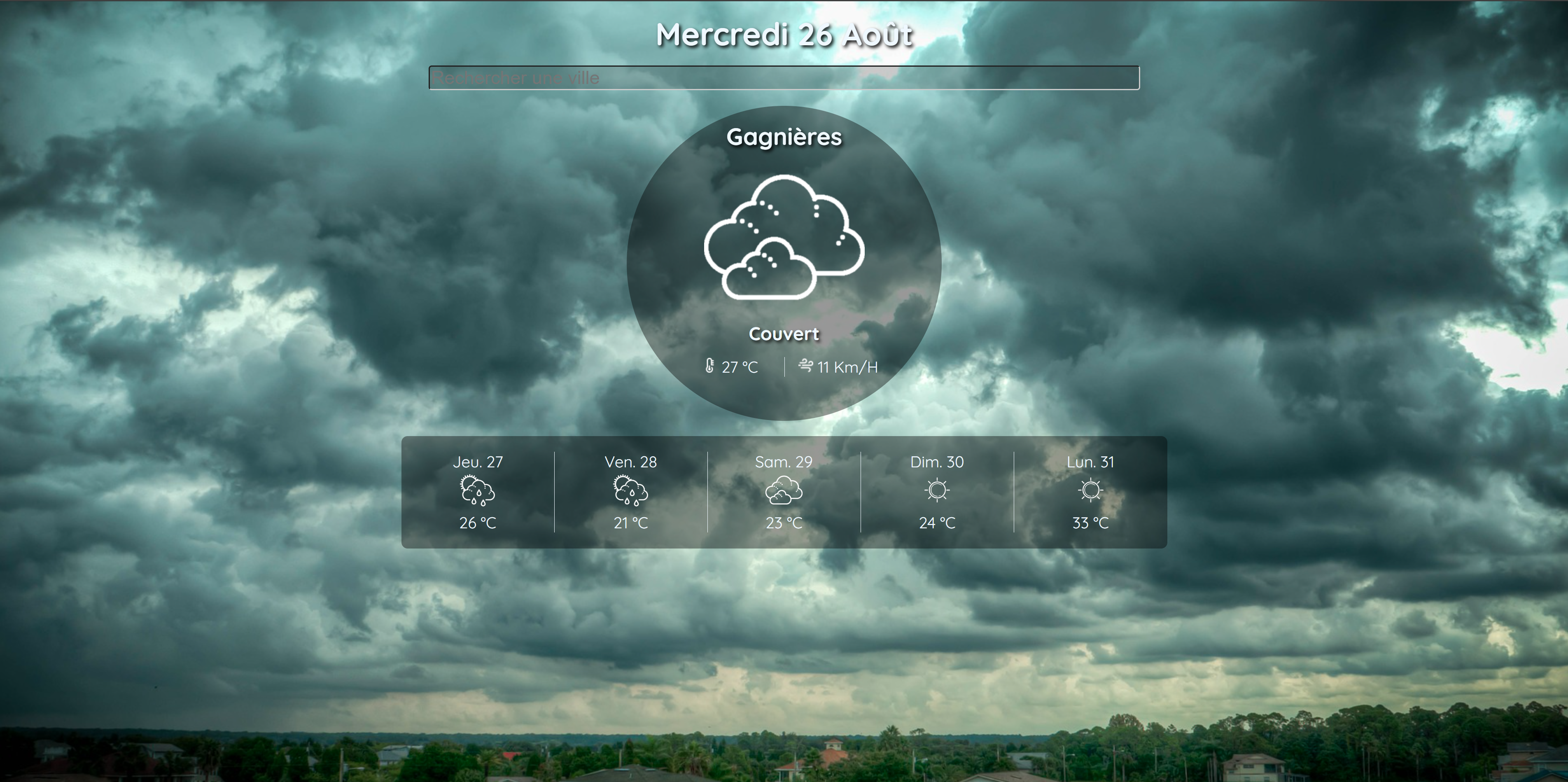 Aperçu My Météo